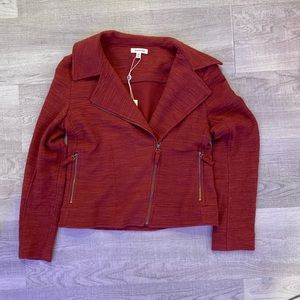 Max Studio zip up blazer